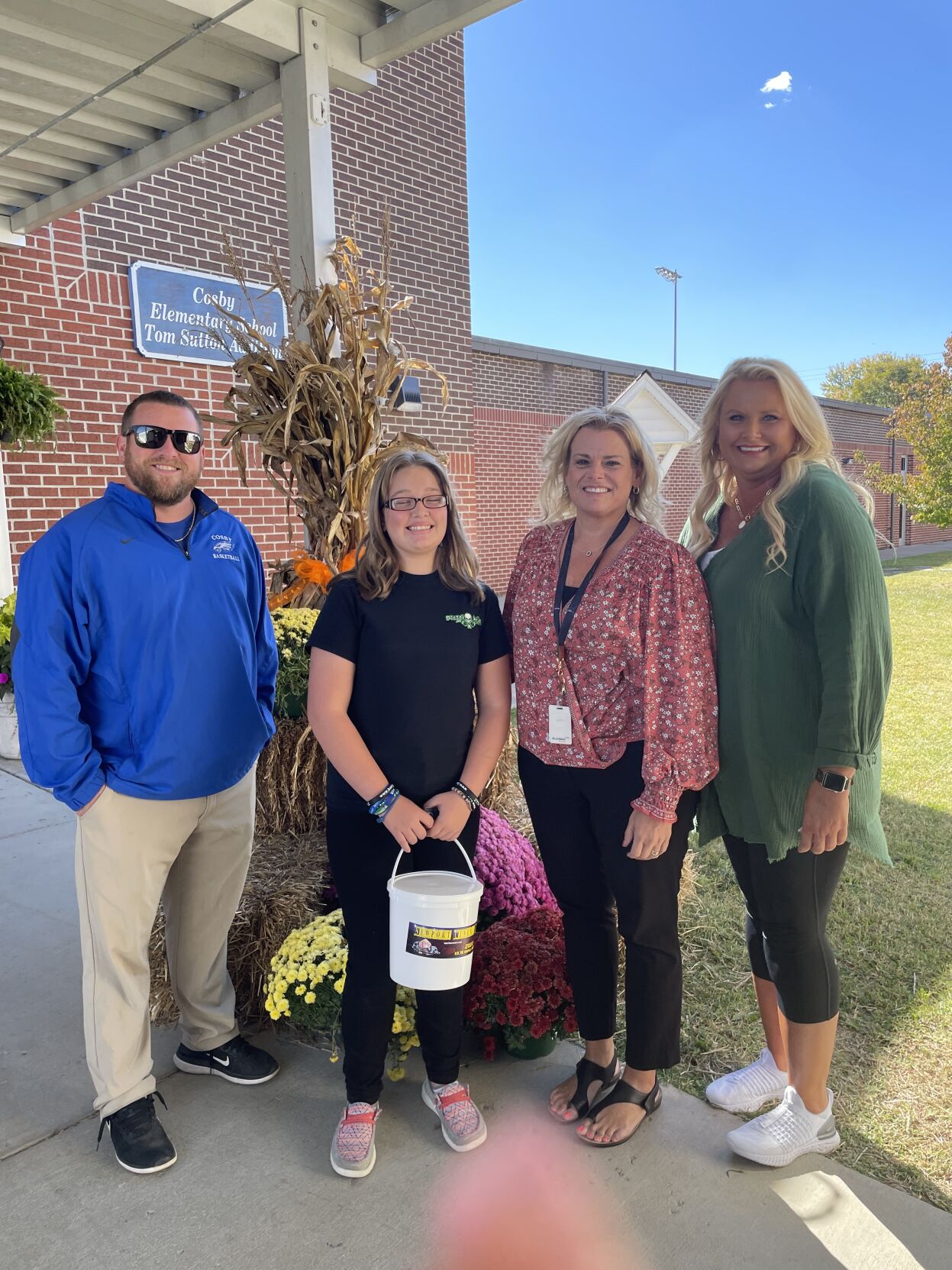 Cosby Elementary School attendance award winner