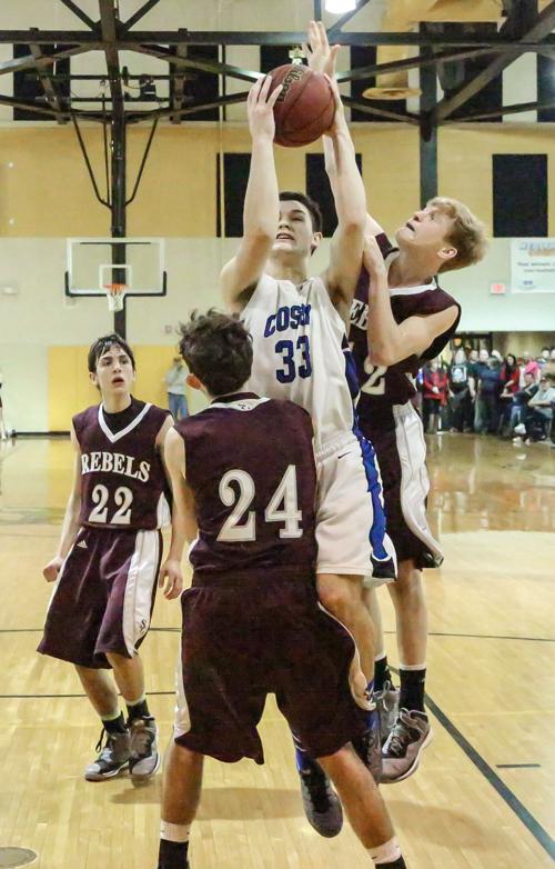 Self gets to the basket against Rebel defenders | Sports | newportplaintalk.com