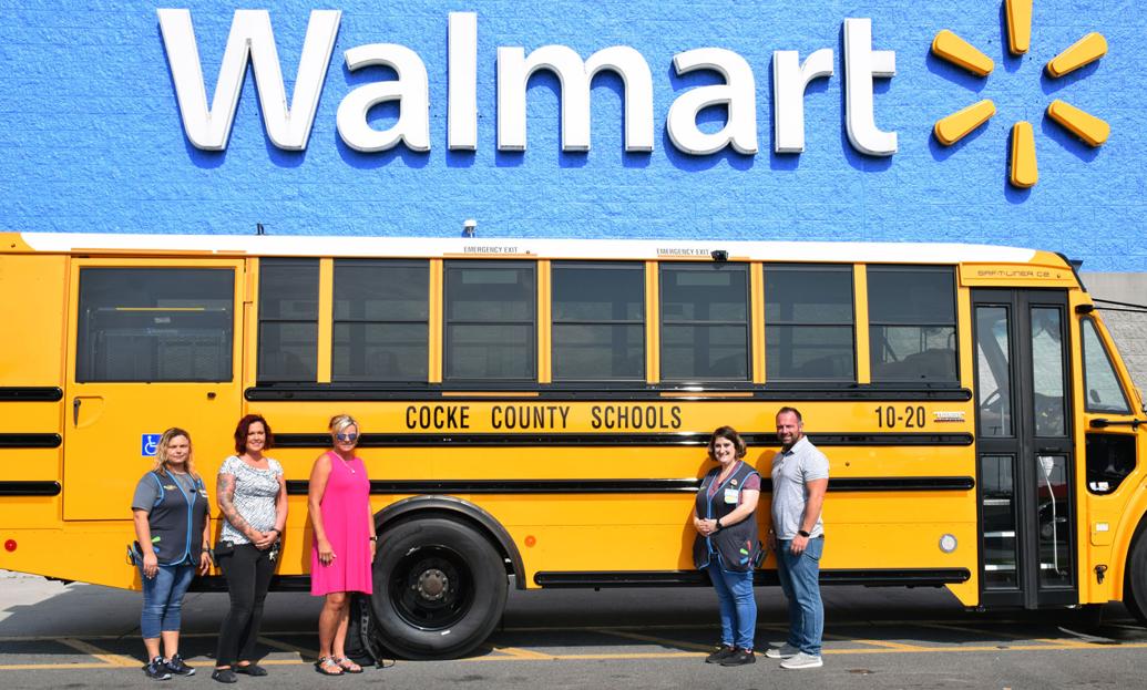 County School System partners with Walmart for Stuff the Bus campaign News