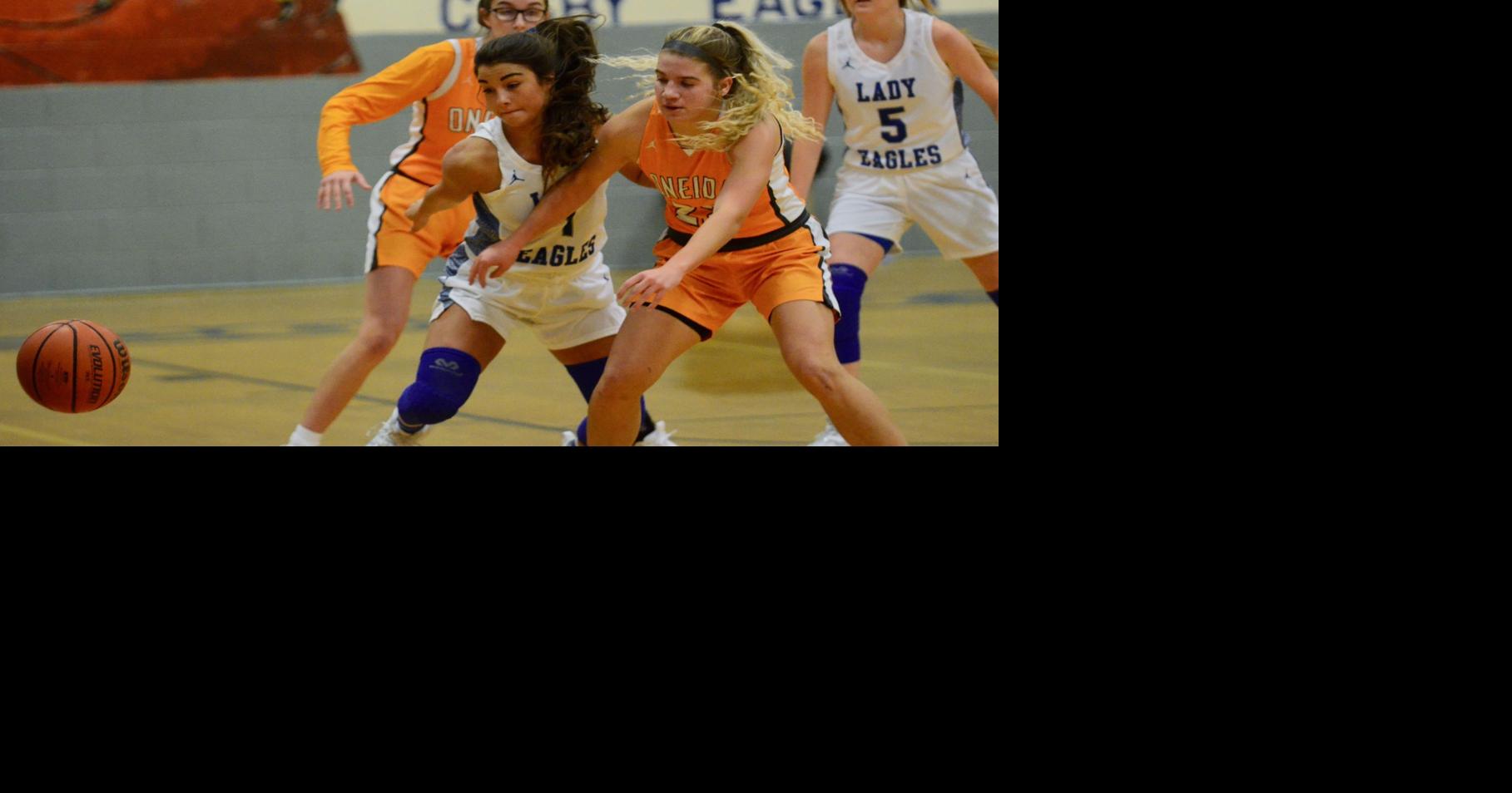 Lady Eagles hold off late charge to top Class A power, Oneida | Sports ...