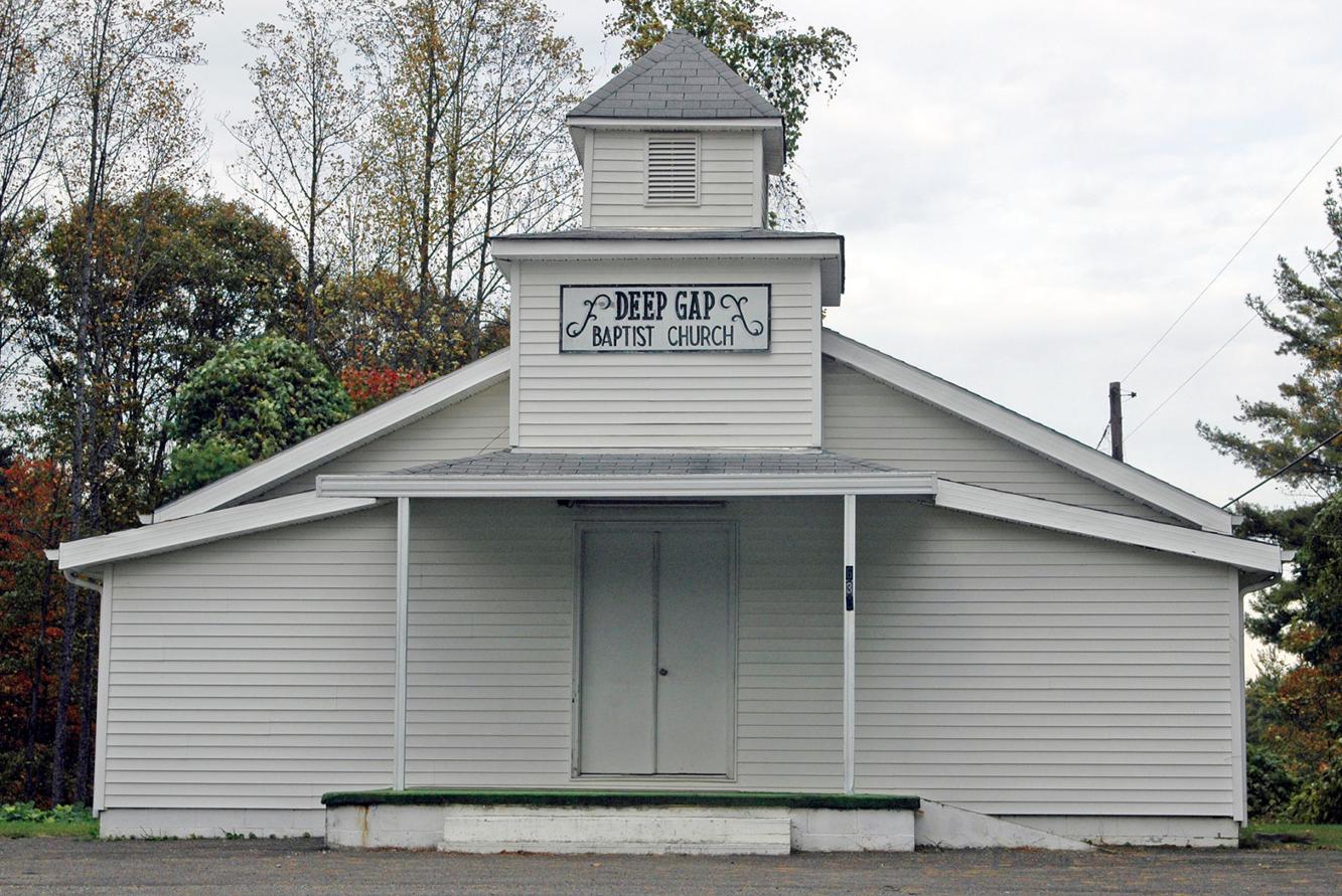 Deep Gap Baptist Church began as 'Bible's Chapel' Church News