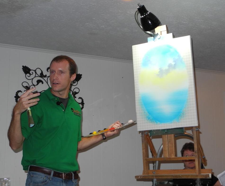 Bob Ross Disciple From Greeneville Uses Talents In Many Ways
