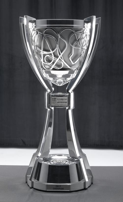 Monster Energy Nascar Cup Championship Trophy Unveiled Sports Newportplaintalk Com