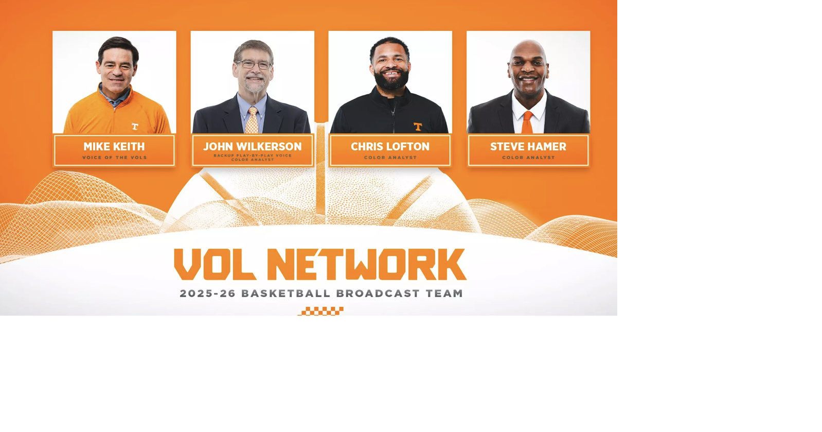 Vol Network to debut new hoops broadcast crew | | newportplaintalk.com