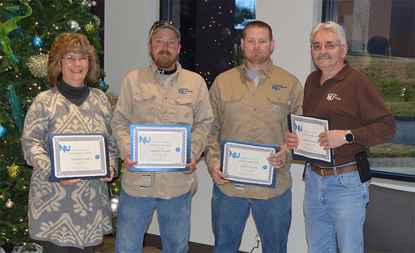 Newport Utilities presents service awards Business News