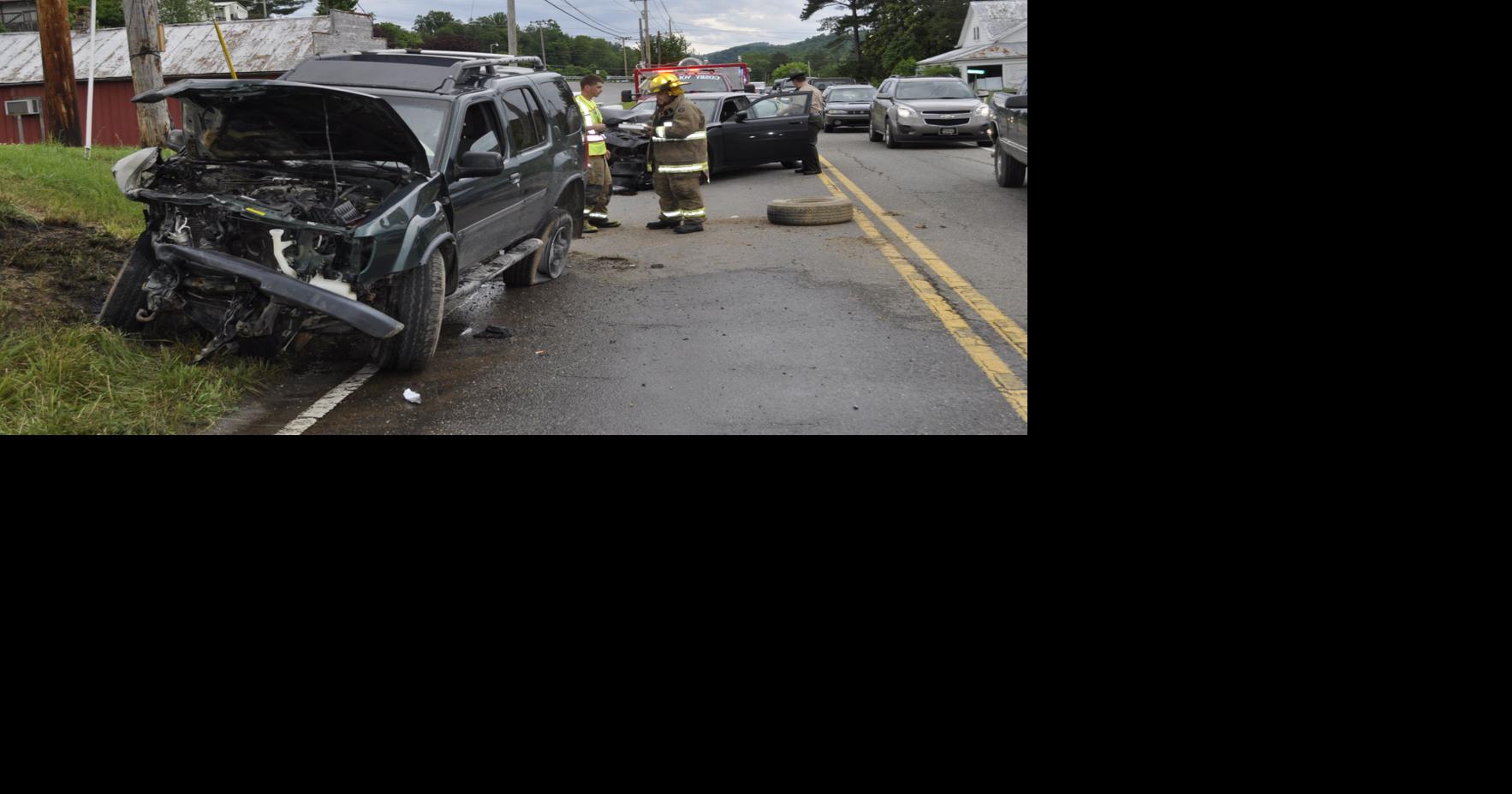 Drivers shaken but okay after headon Cosby Highway crash News