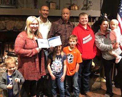 Gudger honored as Hometown Hero
