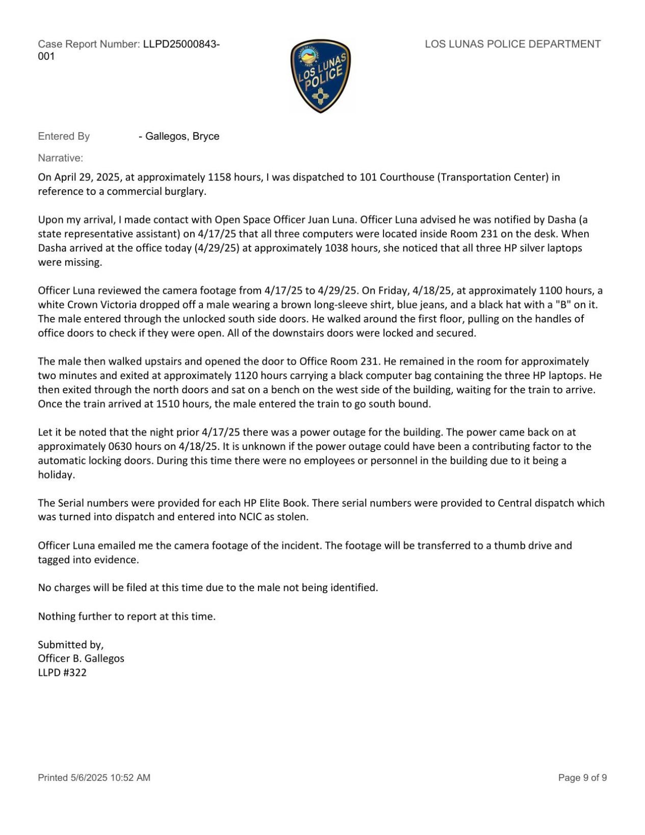 LL Transport Center Break-in.pdf