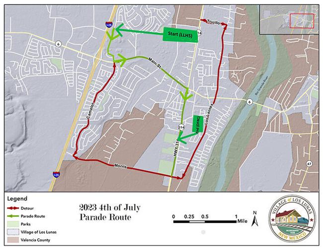 New route for Los Lunas Fourth of July parade; new celebration