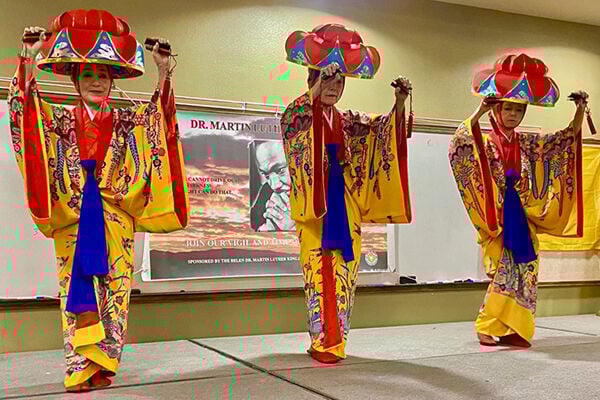 Traditional Okinawan Dance in Okinawan Festival 2026