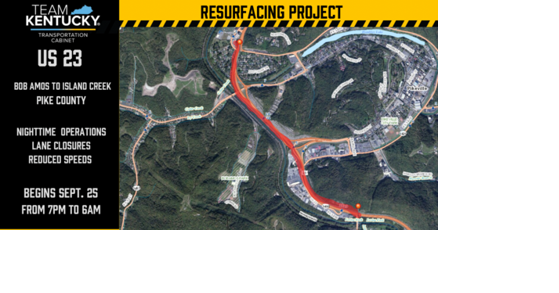 Phase two of U.S. 23 resurfacing project scheduled for next week in Pike County - Vimarsana News