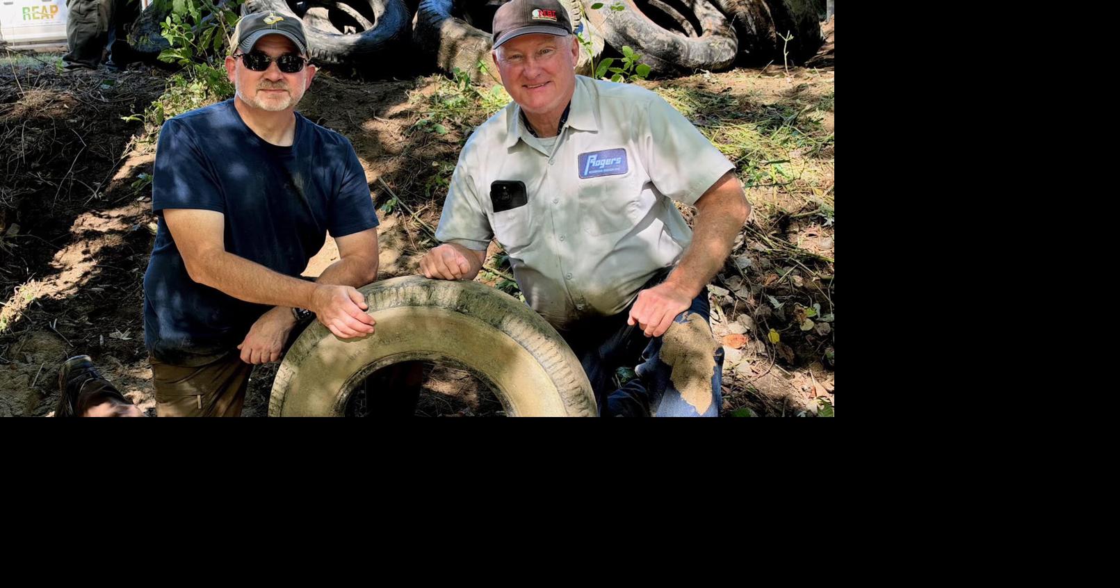 Local watershed group pulls its 20,000th tire from the Tug River