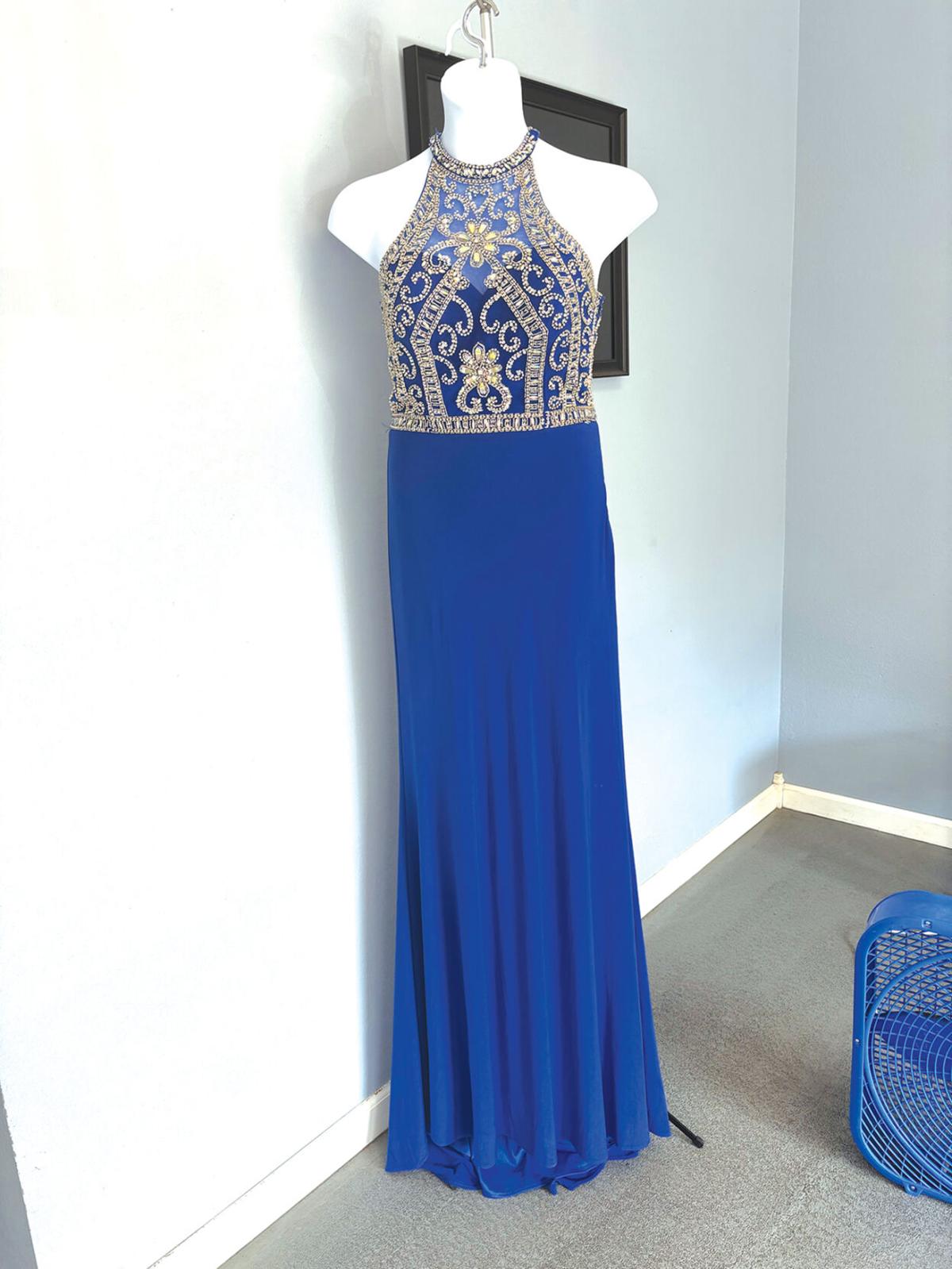 formal dresses with leg slits V-cut Black Satin Prom Gown with High Leg Slit – loveangeldress
