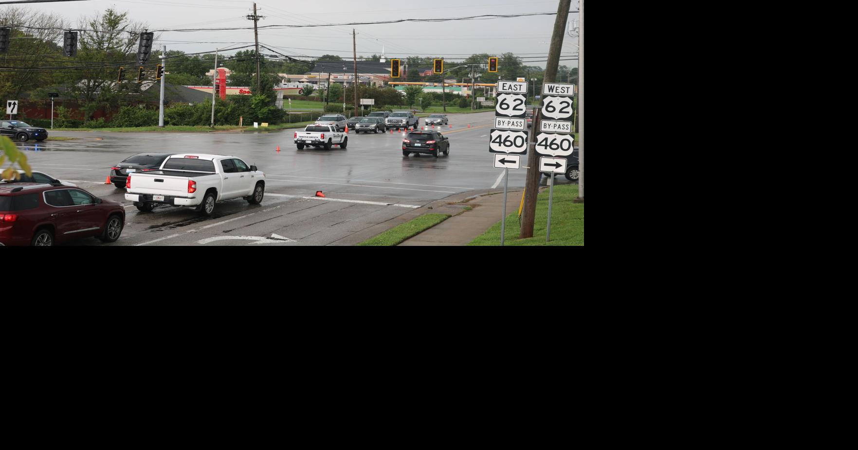 Traffic lights at Cherry Blossom/U.S. 25 remain out