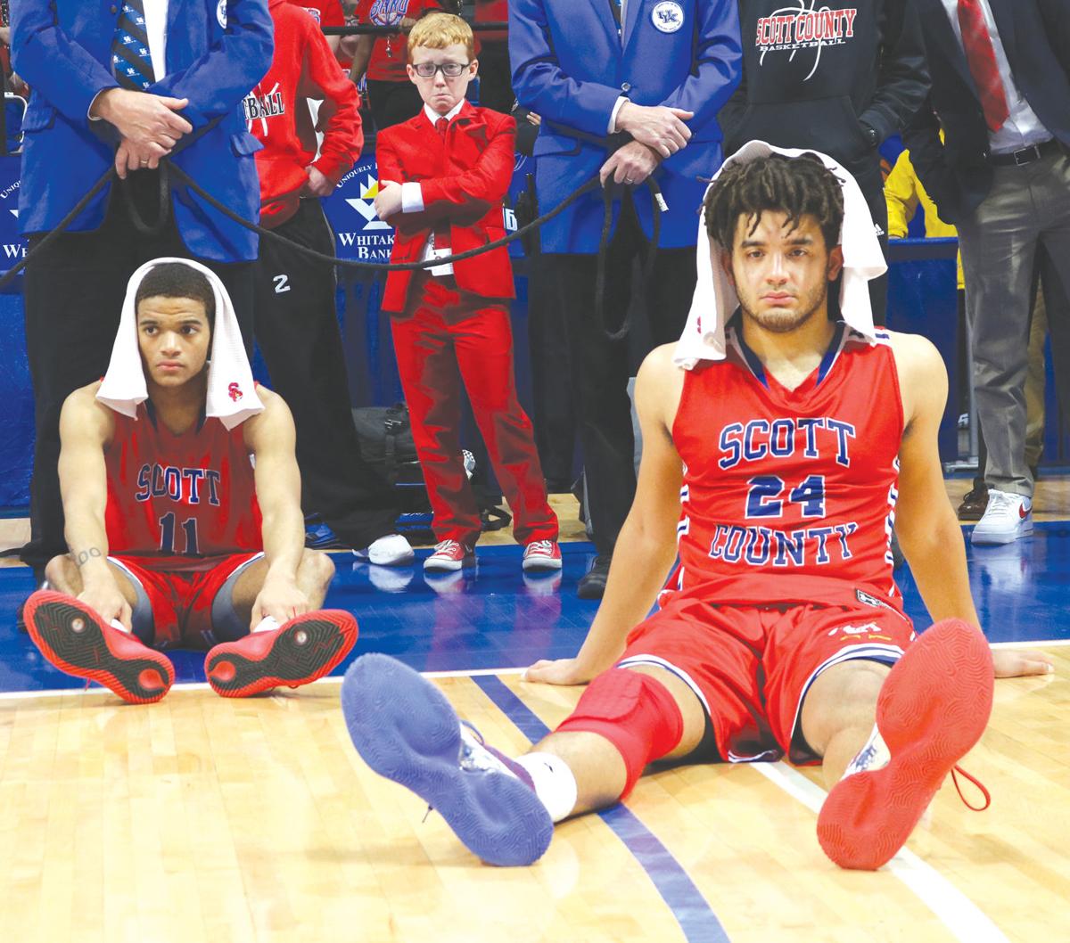 Khsaa Sweet 16 Championship Scott County Falls To Trinity In