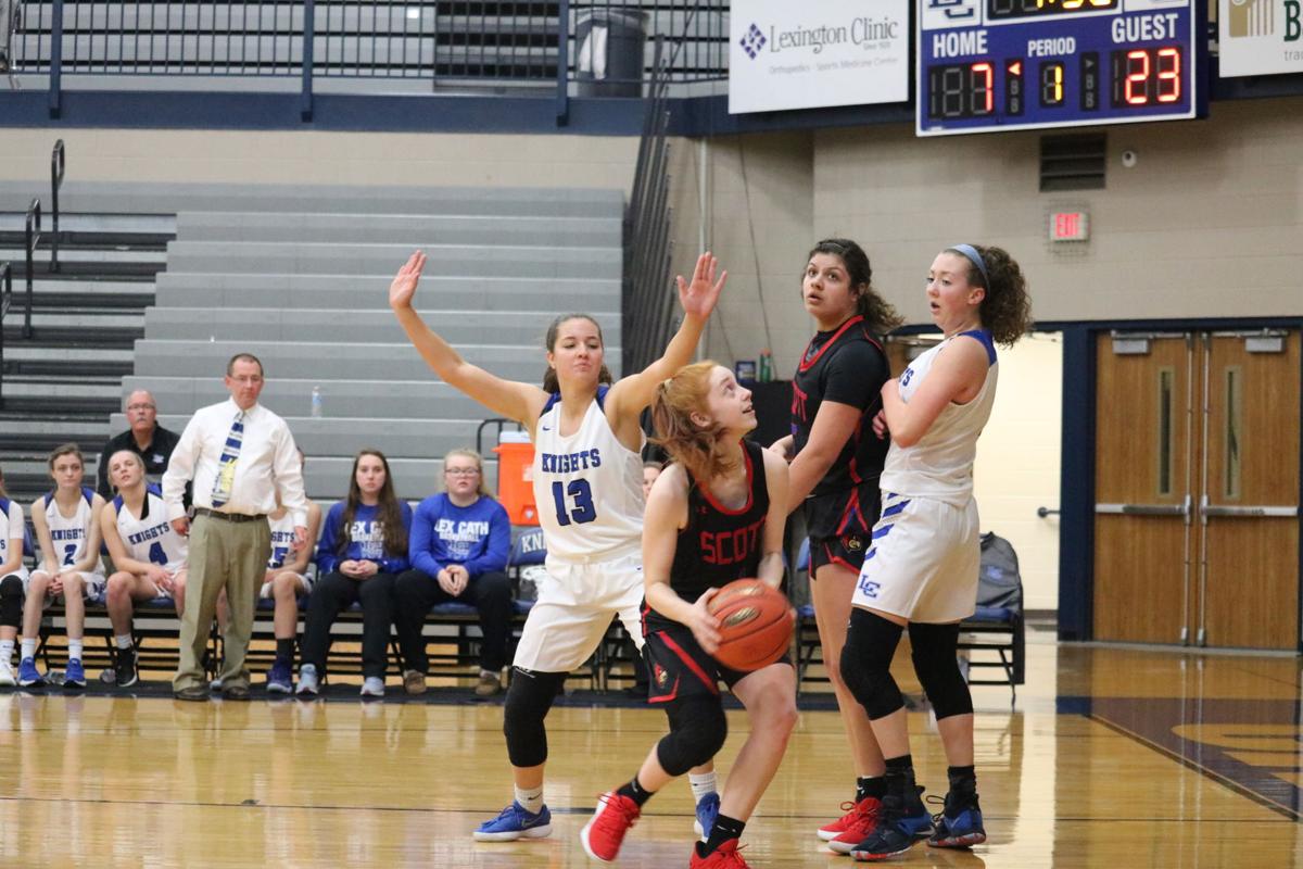 Scott County Lady Cards Basketball V Lexington Catholic Gallery