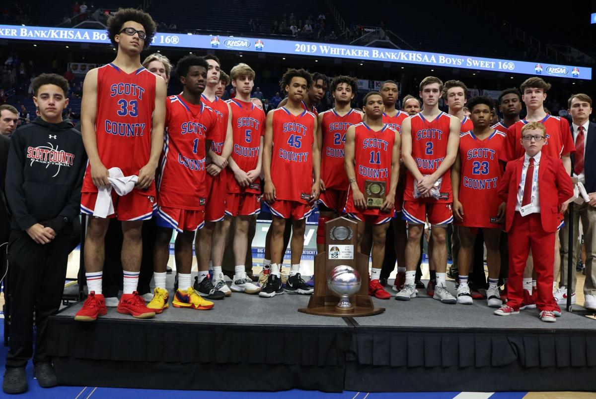 Khsaa Sweet 16 Championship Scott County Falls To Trinity In