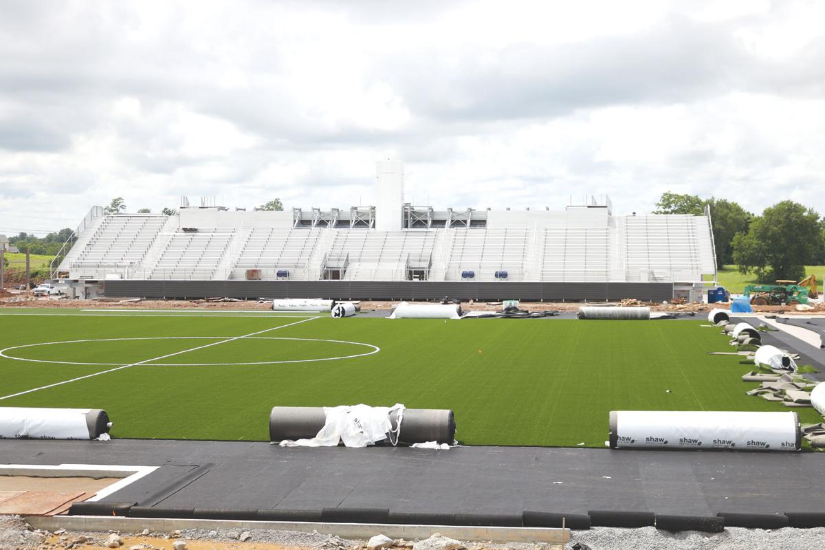 Great Crossing Construction Fields Finish Fast Furious Sports