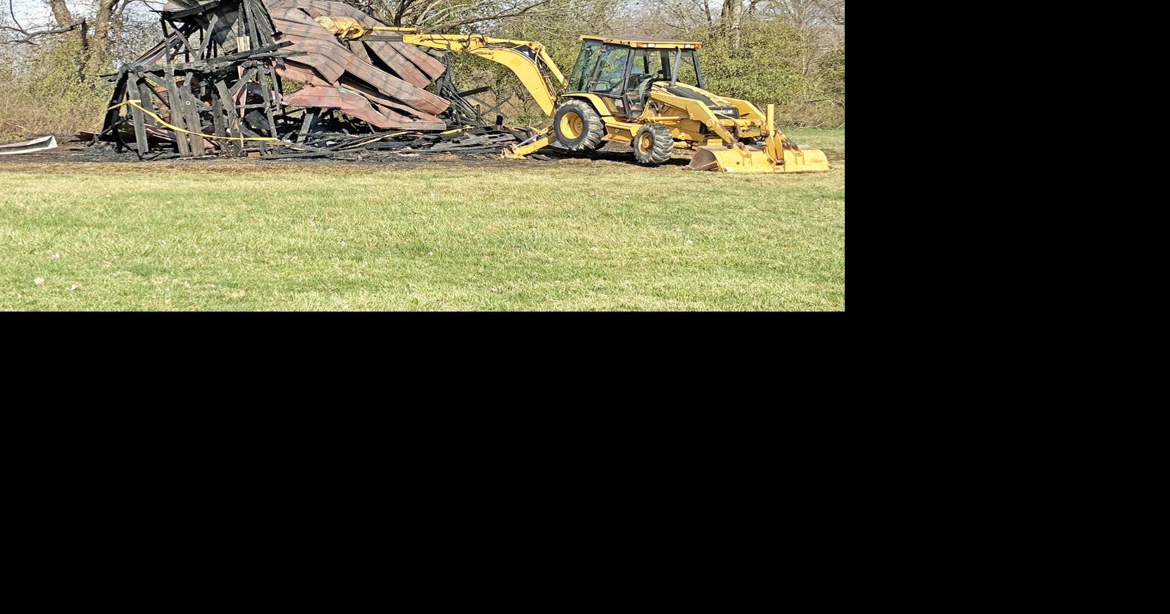 Barn demolished after ‘fully involved’ fire | News | news-graphic.com