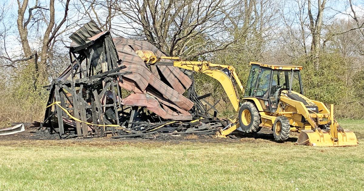 Exploding Barn Barn demolished after ‘fully involved’ fire | News | news-graphic.com