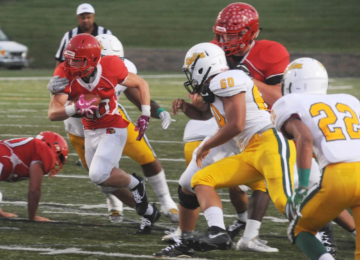 H S Football Fryman Flies To Three Scores In Schs Win Sports