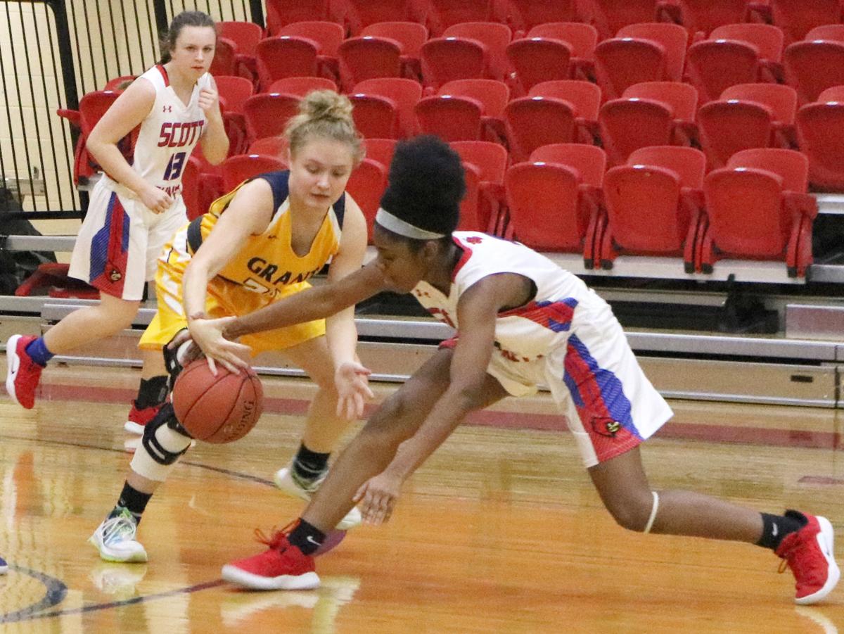 Girls Basketball No Border Battle As Scott County Blows Out