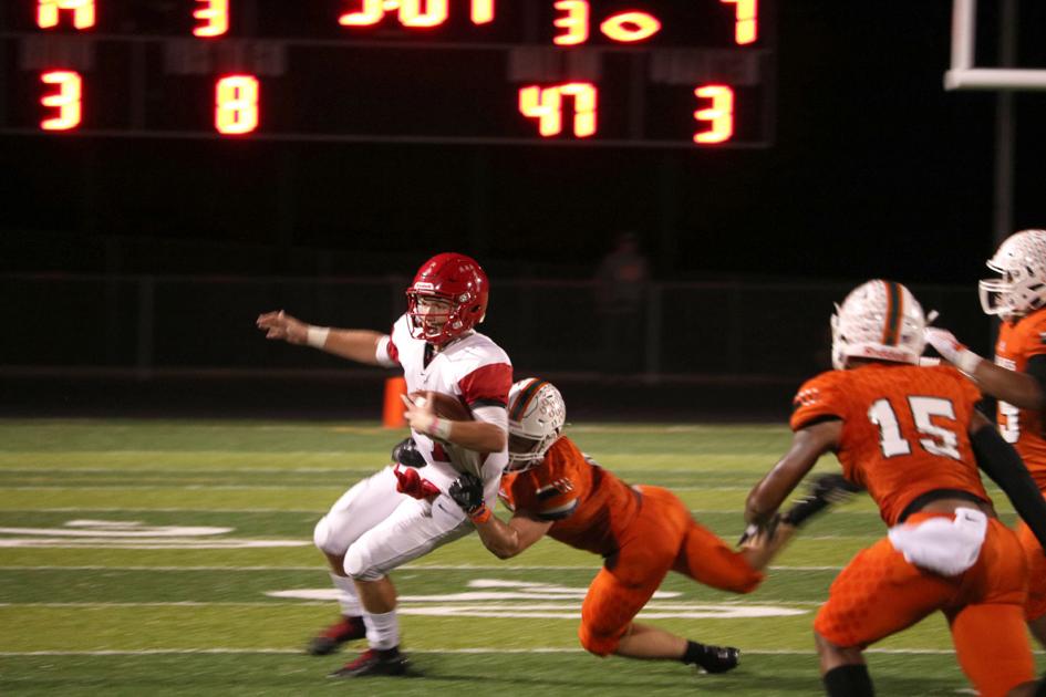 H S Football Broncos Continue Cards Skid Sports News
