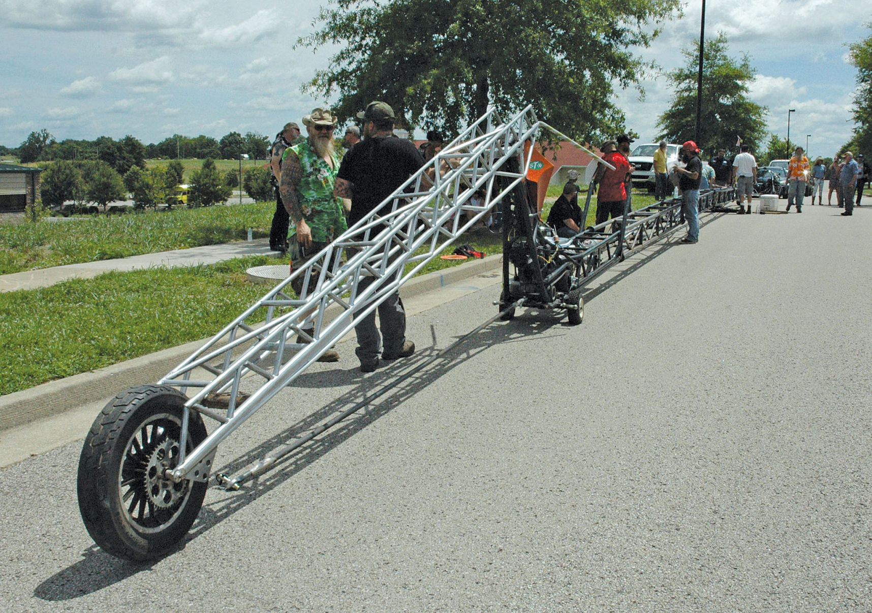 longest chopper bike