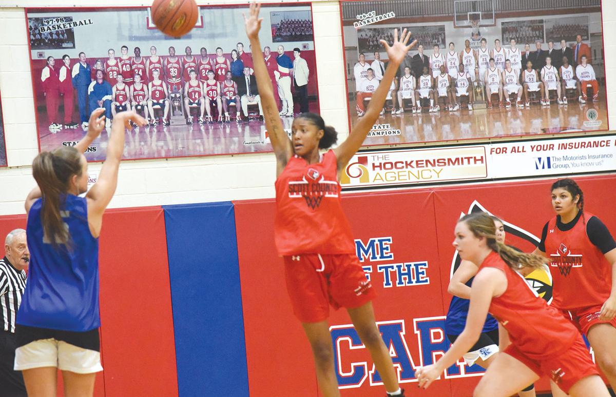 Girls Basketball Simon Kenton Shoots Past Sc In Exhibition