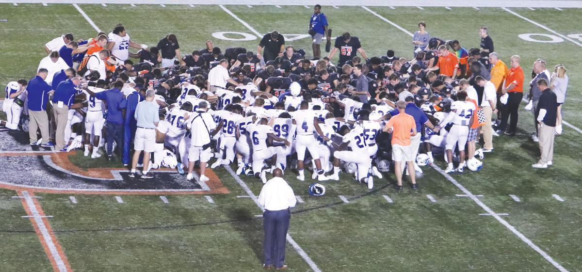 College Football Gc Fights Off St Andrews Sports News Graphic Com