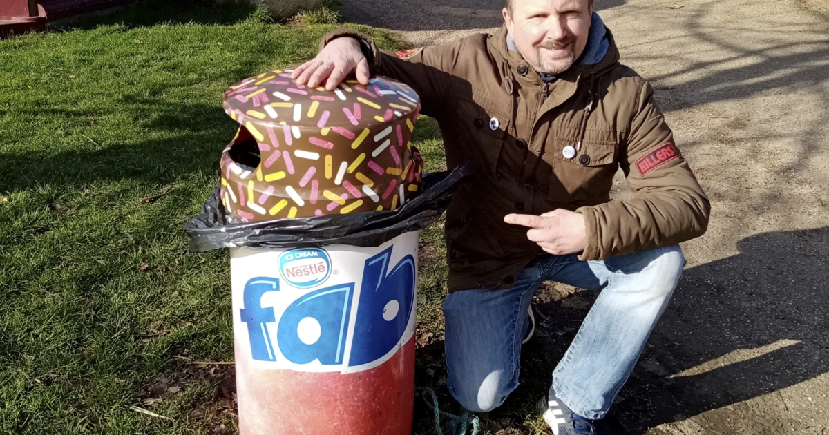 Garbage can fan on mission to find best bins in world | National | news ...
