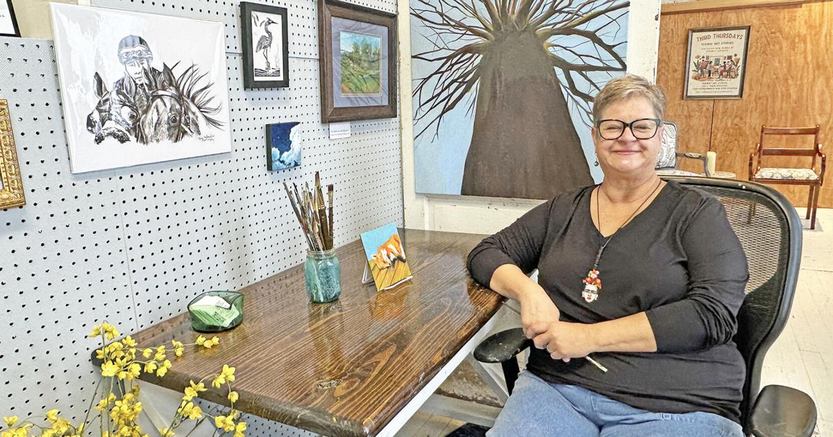 Lina Rigney Rigney finds joy in painting people | Arts & Entertainment | news ...