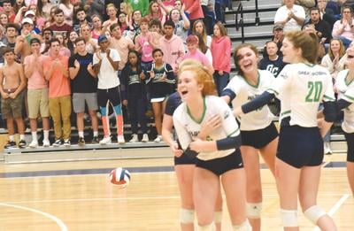 H S Volleyball Broncos Oust Warhawks In Thriller Sports News Graphic Com