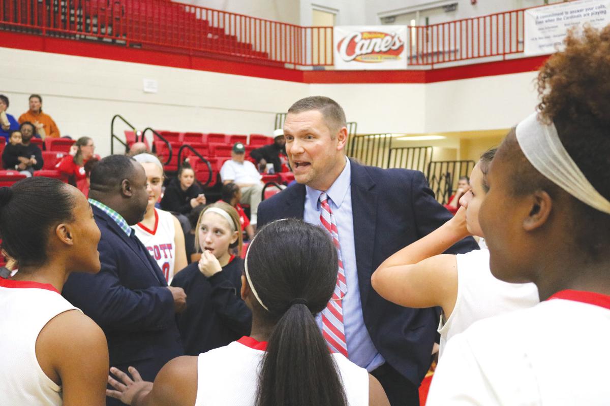Scott County Hs Sports Girls Basketball Coach Helton To Double