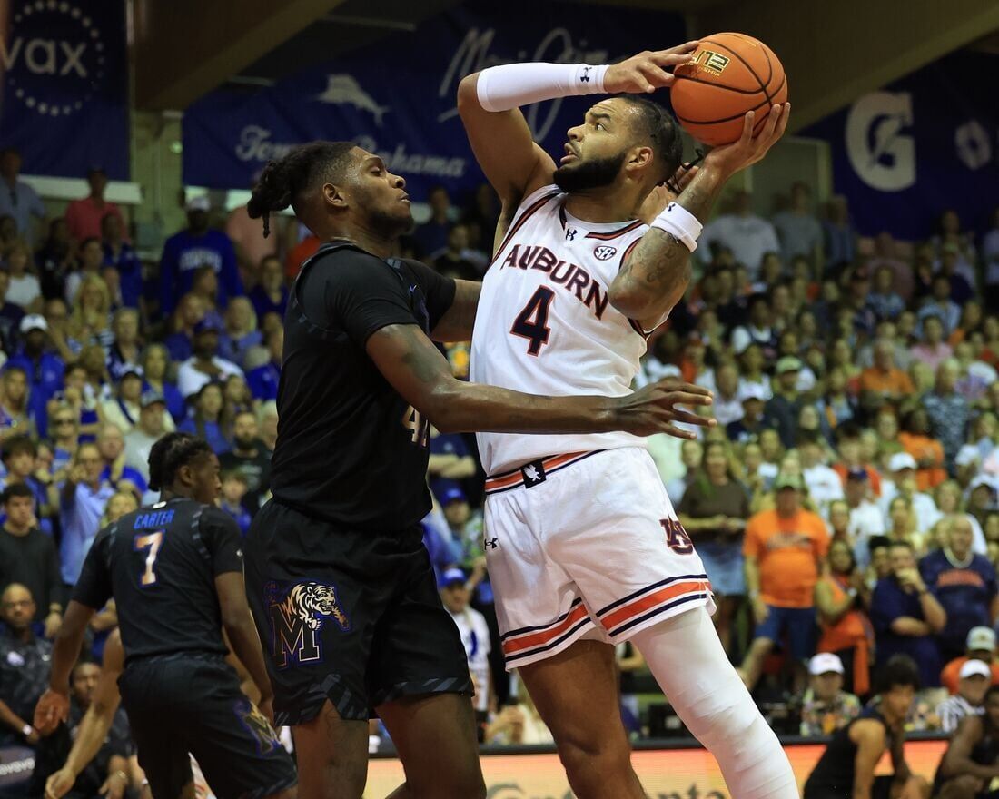 No. 4 Auburn Coasts Past Memphis To Win Maui Title | National | News ...