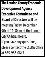 Meeting notice for
