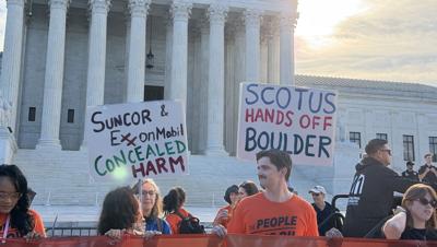 Sign Protest Rice Advocates divided on Supreme Court climate change outcome | National ...