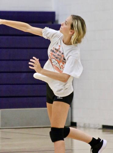 Greenback volleyball learning the ropes