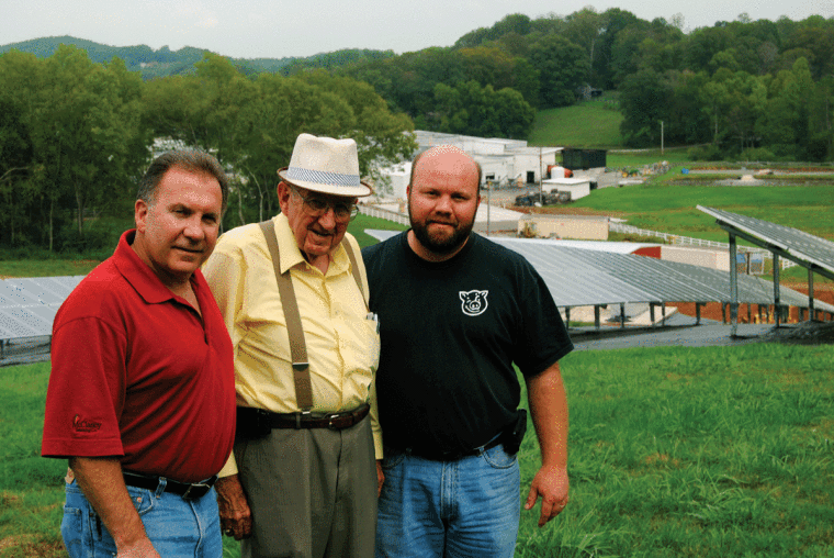 Wampler's farm produces energy as well as pork products News news