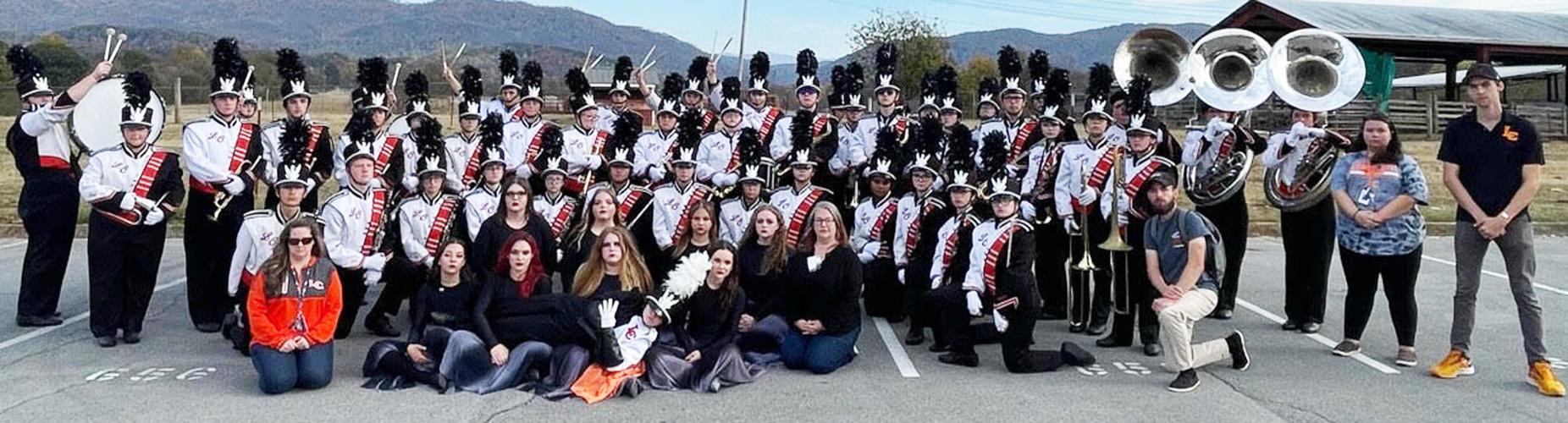 County bands wrap up marching season