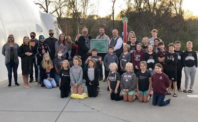 Lenoir City swim teams enjoy new bubble