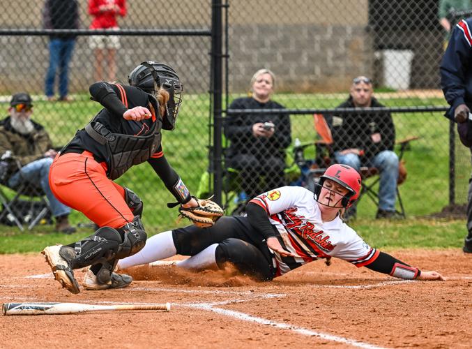 Lenoir City overcomes early deficit to take first Battle of the Bridge Softball matchup