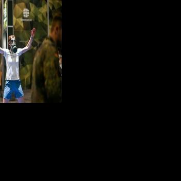 German army recruiters challenged visitors at a sports expo to fitness trials as part of a broader effort to drum up interest in military service