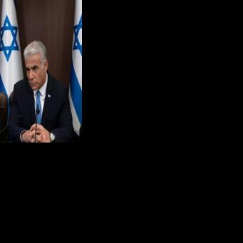 Israeli opposition figures Naftali Bennett and Yair Lapid, seen here in 2022, have both been outspoken critics of Prime Minister Benjamin Netanyahu's handling of the Gaza war and beyond