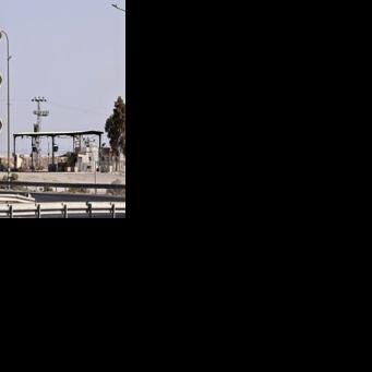 The Allenby crossing between Jordan and the Israeli-occupied West Bank