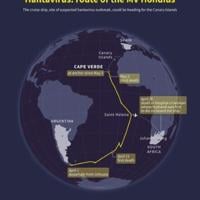 Hantavirus: route of the MV Hondius