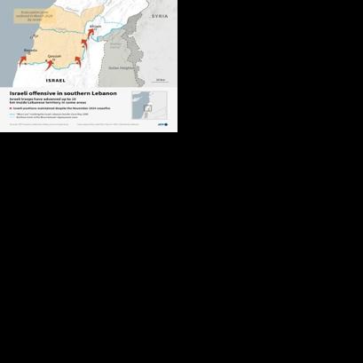 Israeli offensive in southern Lebanon