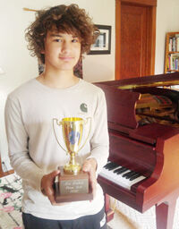 Piano Solo trophy winner