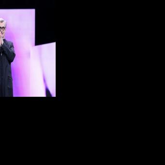 Jury president Wim Wenders at the opening of the Berlin Film Festival which has been rocked by political controversy