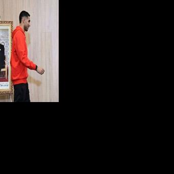 Morocco's star player Achraf Hakimi appeared before media on Saturday, on the eve of the opening game at the Africa Cup of Nations in Rabat